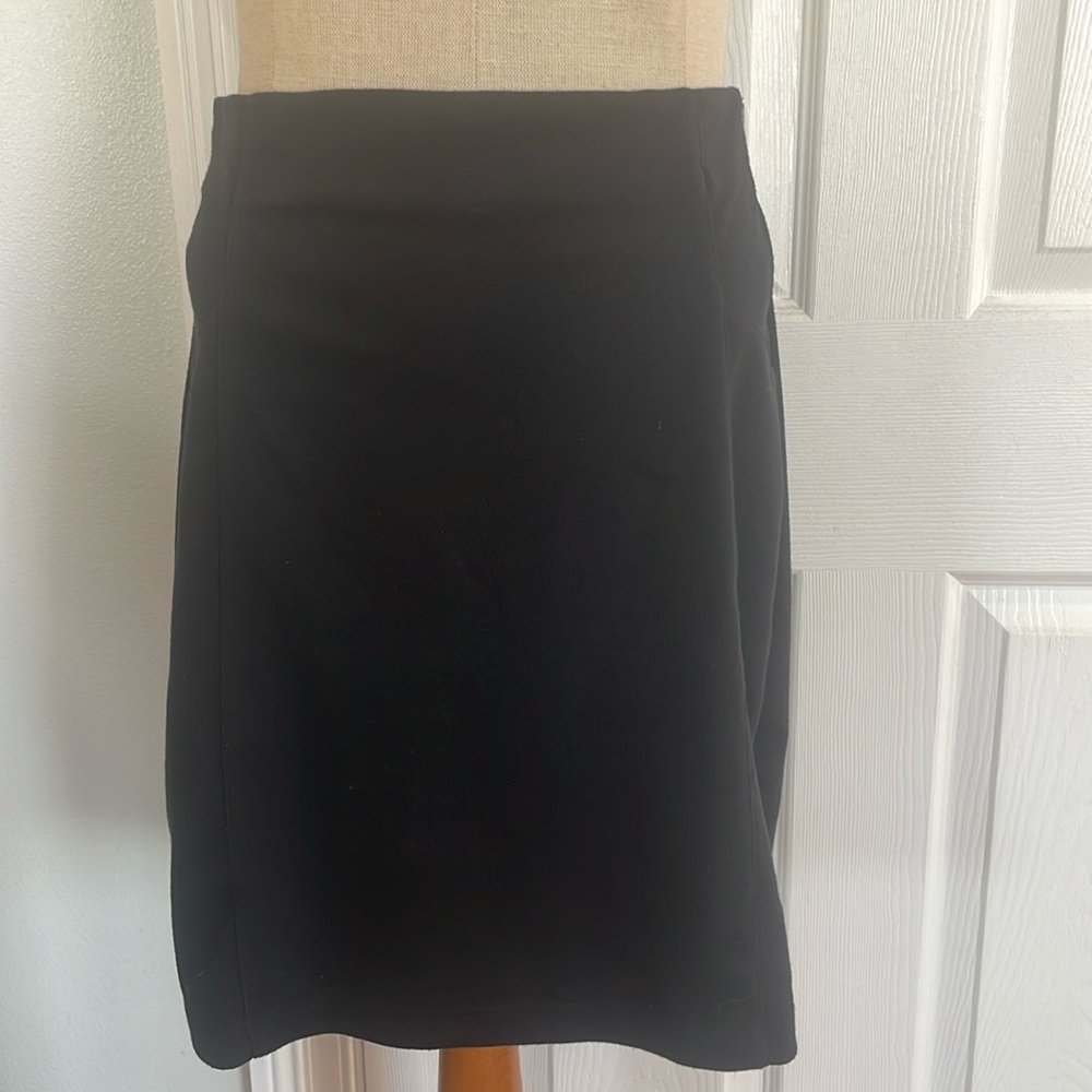 Vintage 90s Resource black short skirt wide elastic waist stretch women’s size M